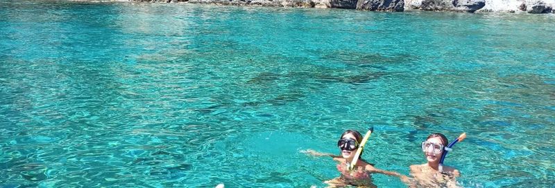 Snorkeling sur la côte de La Canée