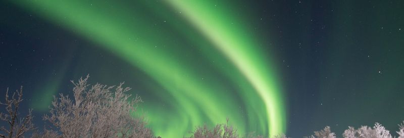 Visite à la découverte d’aurores boréales à Abisko