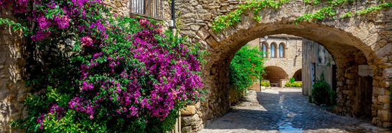 Free tour dans Peratallada