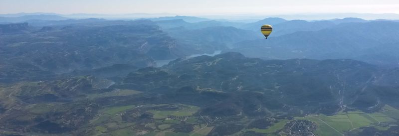 Vol en montgolfière à Montseny