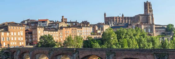 Excursion à Albi et Cordes-sur-Ciel avec audioguide