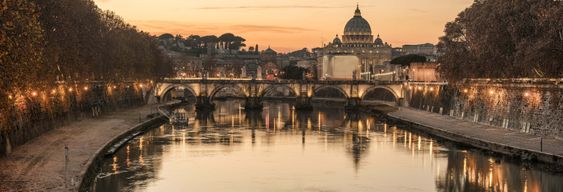 Visite de nuit dans la Rome illuminée