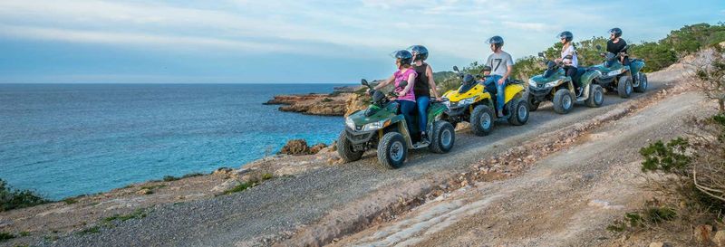Balade en quad dans Ibiza