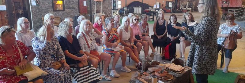 Visite d'une fabrique de liège