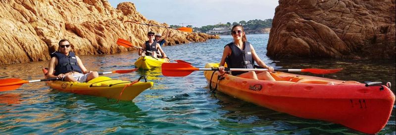 Randonnée + Kayak et snorkeling sur la Costa Brava