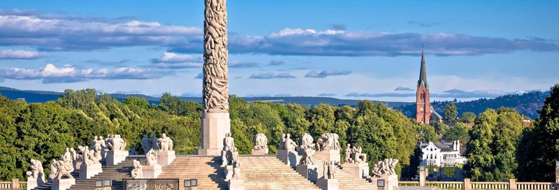 Visite du parc Vigeland