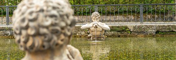 Bateau pour le Château d'Hellbrunn + Jeux d'eau