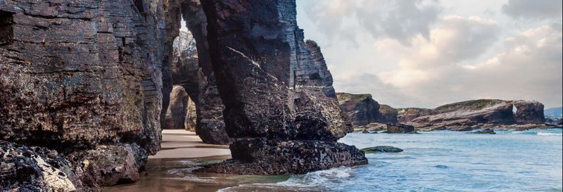 Excursion à la plage de Las Catedrales, à Tapia et à Ribadeo