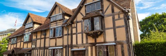 Billet pour la maison natale de William Shakespeare