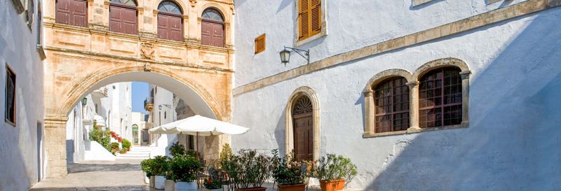 Excursion à Ostuni, Polignano a Mare et Cisternino