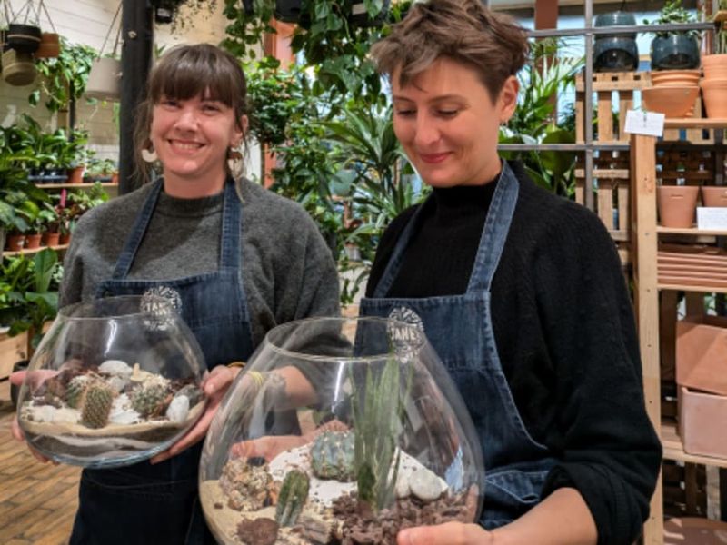 Atelier création d'un jardin sec à Nantes (44)