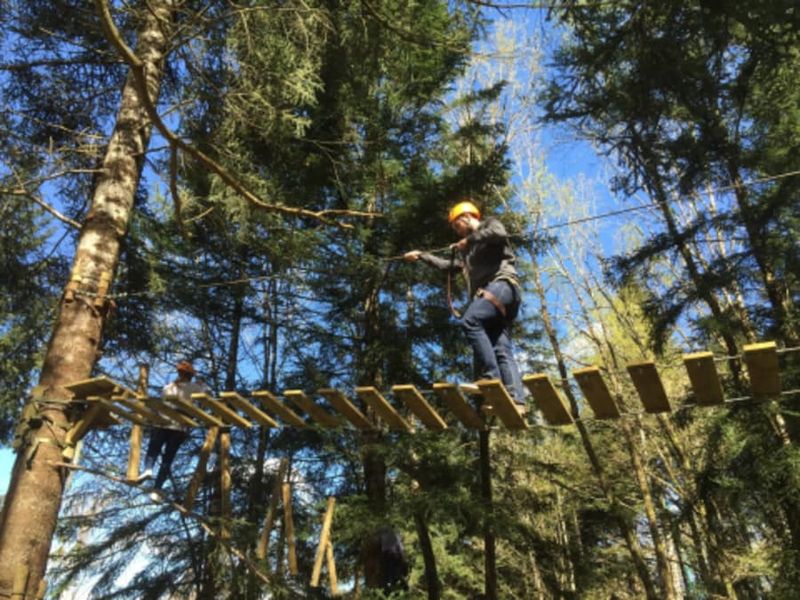 Parc Accrobranche à Najac dans les Gorges de l'Aveyron (12)