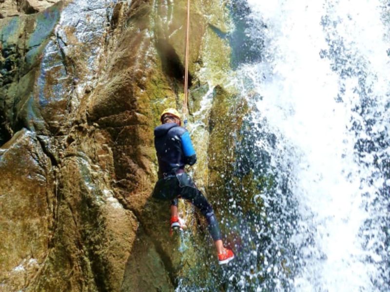 Canyoning depuis Les Vans sur le Chassezac (07)