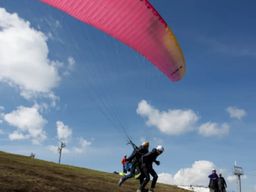 Vol en parapente à Samoens (74)