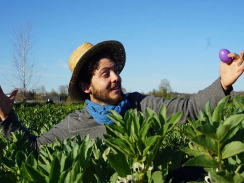 Chasse aux œufs de Pâques à la Ferme Cueillette de l'Aragnon