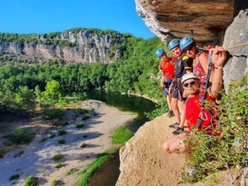 Via Ferrata du Pont du Diable à Thueyts (07)