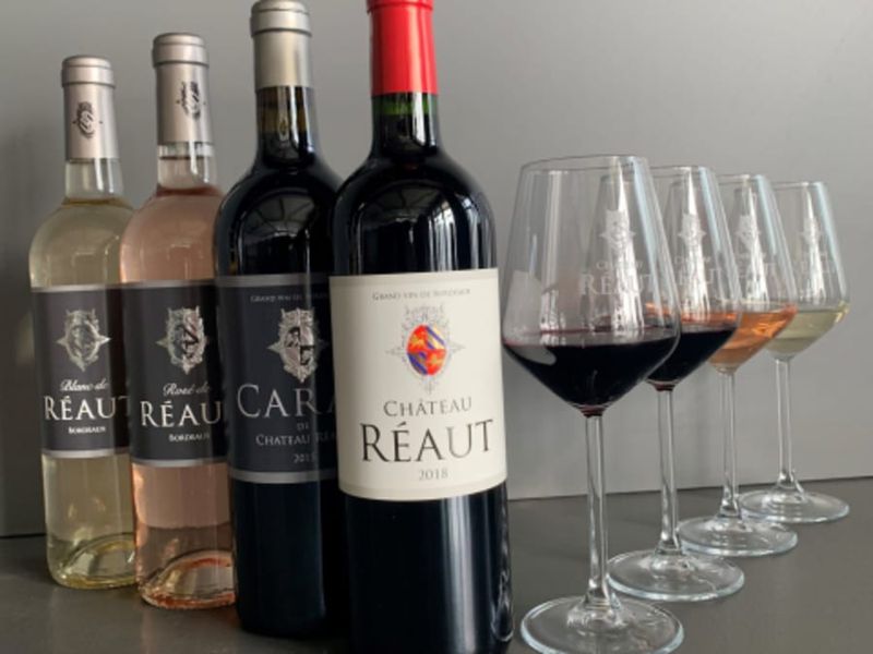 Visite & dégustation de 4 vins au Château Réaut à Rions (33)