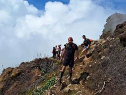 Randonnée avec un guide sur le volcan de la Soufrière (971)
