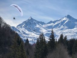 Vol en parapente à Méribel (73)
