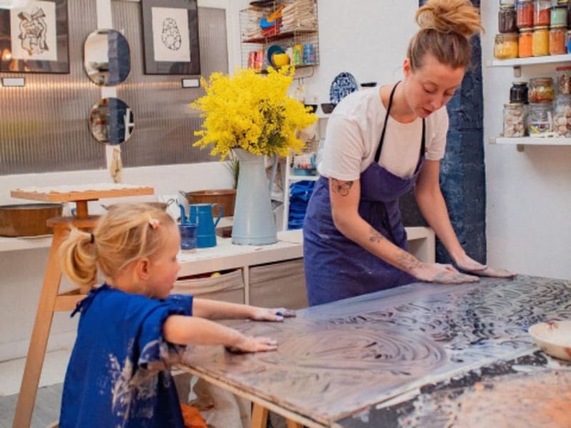 Atelier céramique parent/enfant à Lyon 4ème