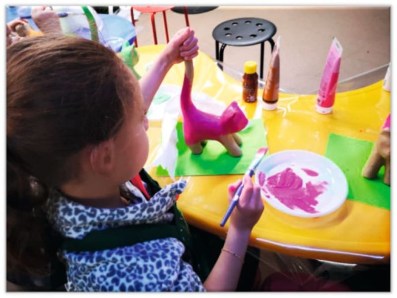 Atelier enfant animal à customiser chez Truffaut Herblay