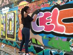 Atelier Graffiti/ Street-art mural à Paris 14ème