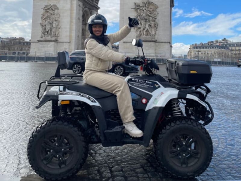 Balade en Quad électrique dans le cœur de Paris