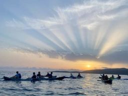 Coucher de soleil en kayak à Abbartello en Corse (20)