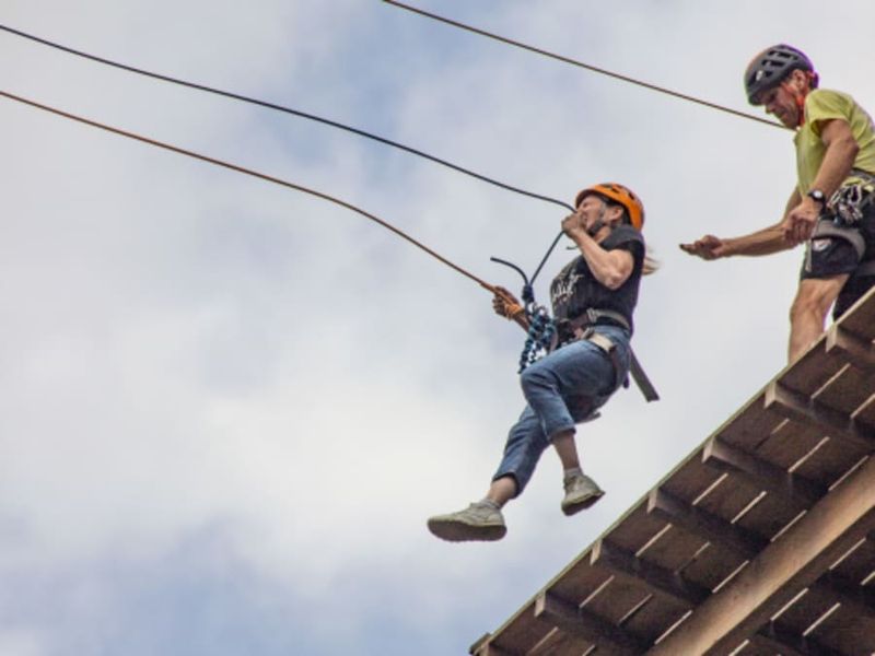 Saut pendulaire dans les Gorges de la Dourbie (12)