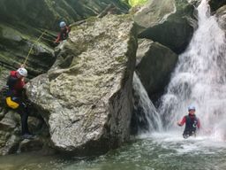Canyoning au Canyon des Rots de Balme (73)