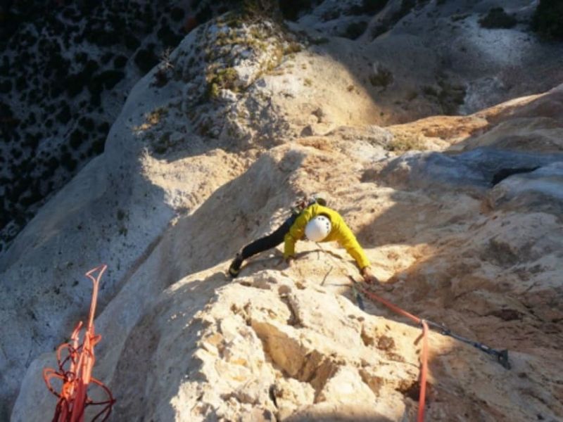 Initiation Grandes Voies d'Escalade dans les Calanques (13)