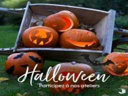 Atelier enfant citrouille Halloween chez Truffaut Metz (57)