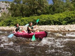Descente en canoë à Mazet Plage - Parcours 7 km