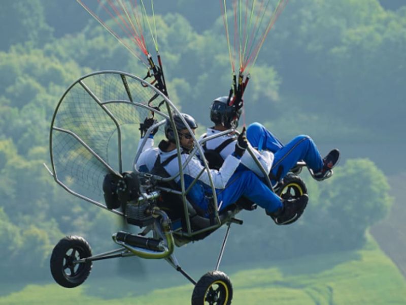 Baptême de l'air en paramoteur à Saint-Pée-sur-Nivelle (64)