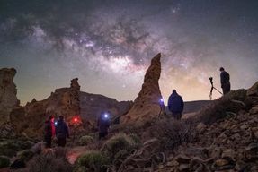 Tenerife : Parc national de Teide : coucher de soleil et observation des étoiles