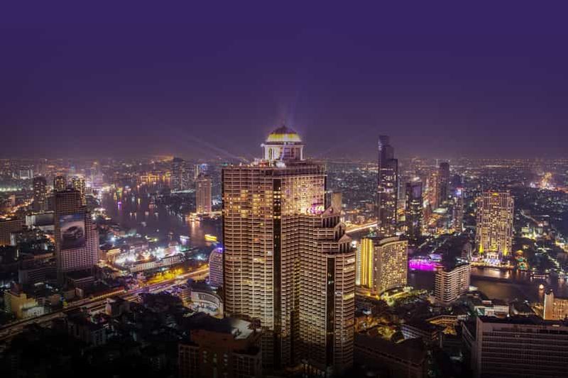 Bangkok : Réservation du Lebua Rooftop Bar et transfert aller-retour