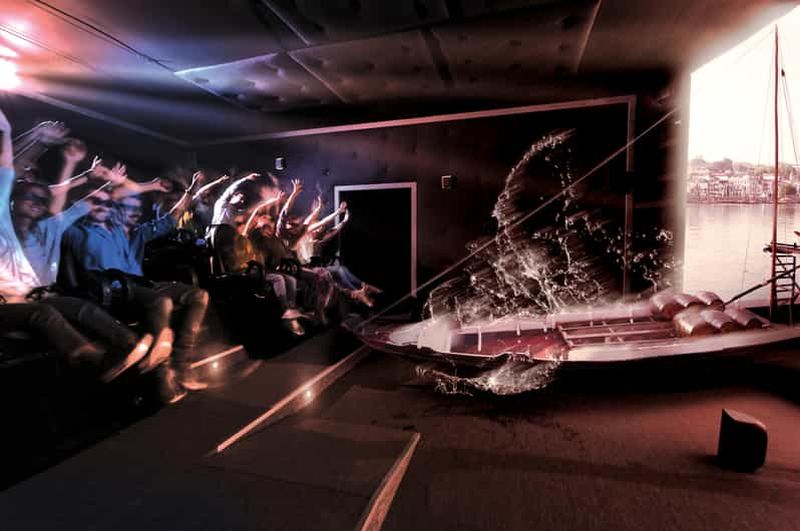 Porto : vol 5D au-dessus de la ville pour toute la famille.