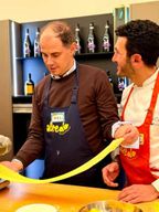 Asti : visite du marché, cours de fabrication de pâtes et dégustation de vin