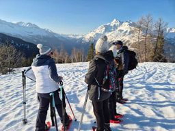 La Rosière : Balade en raquette au lever du soleil