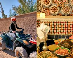 Marrakech : excursion à la Palmeraie, tour en quad et spa