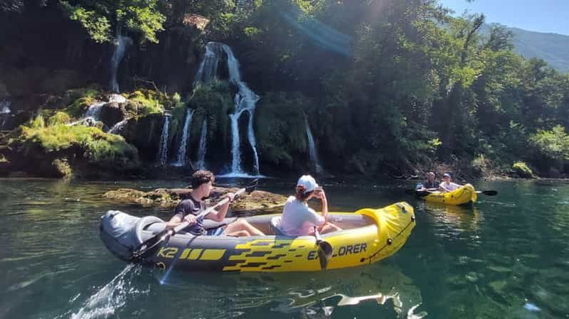 Parc national de Tara : excursion guidée en kayak ou en SUP sur la Drina