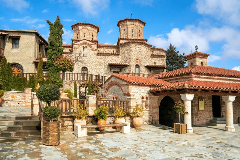 Kalambaka : visite guidée audio du monastère de Varlaam