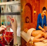 Hammam, massage et atelier de tissage de tapis berbères à Marrakech