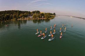 Lac Balaton : Excursion en paddle board dans le parc national de Tihany