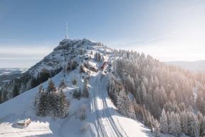 Lucerne : Excursion en bateau, train du Mont Rigi et billet pour les bains minéraux