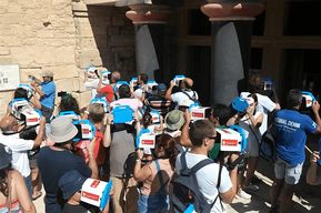 Héraklion : visite virtuelle 3D du palais de Knossos