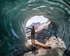 Depuis Vík : grotte de glace de Katla et Super Jeep