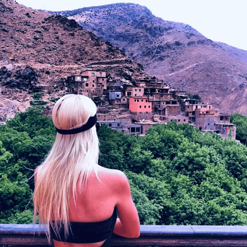 Marrakech : Randonnée guidée de 2 jours dans les vallées d'Imlil et d'Imnan