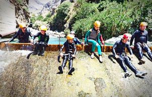 Canyon de Kourtaliotiko : canyoning dans la gorge de Kourtaliotiko