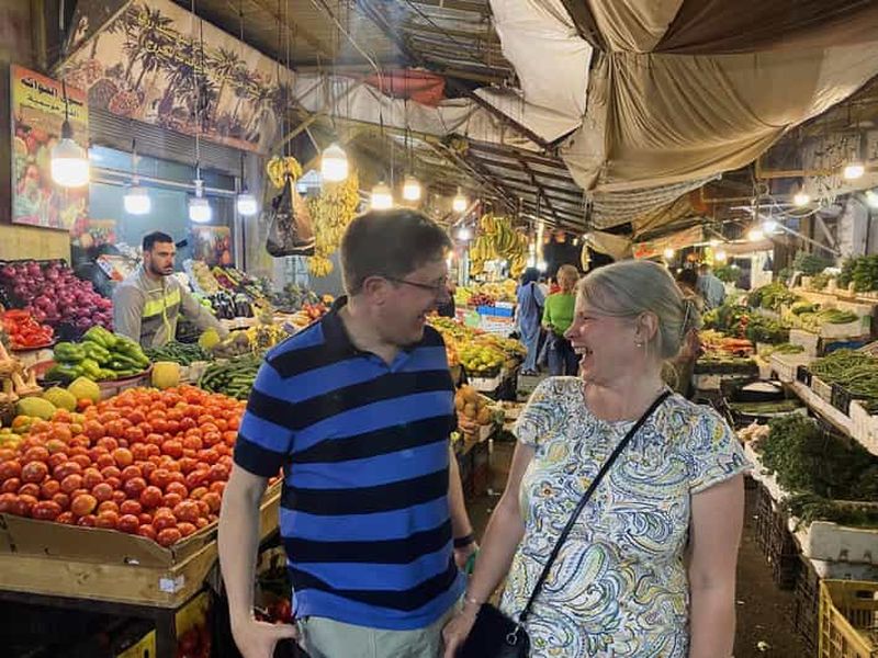 Visite du patrimoine d'Amman : Cuisine de rue, culture locale et art